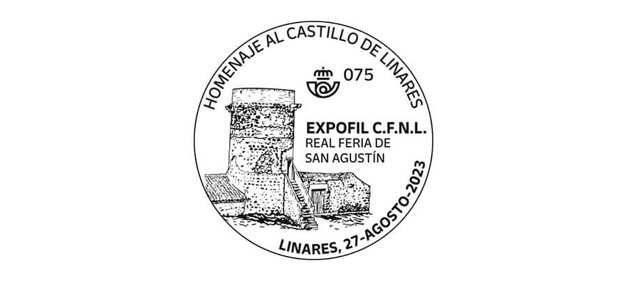 Correos emite un matasellos dedicado al castillo de Linares