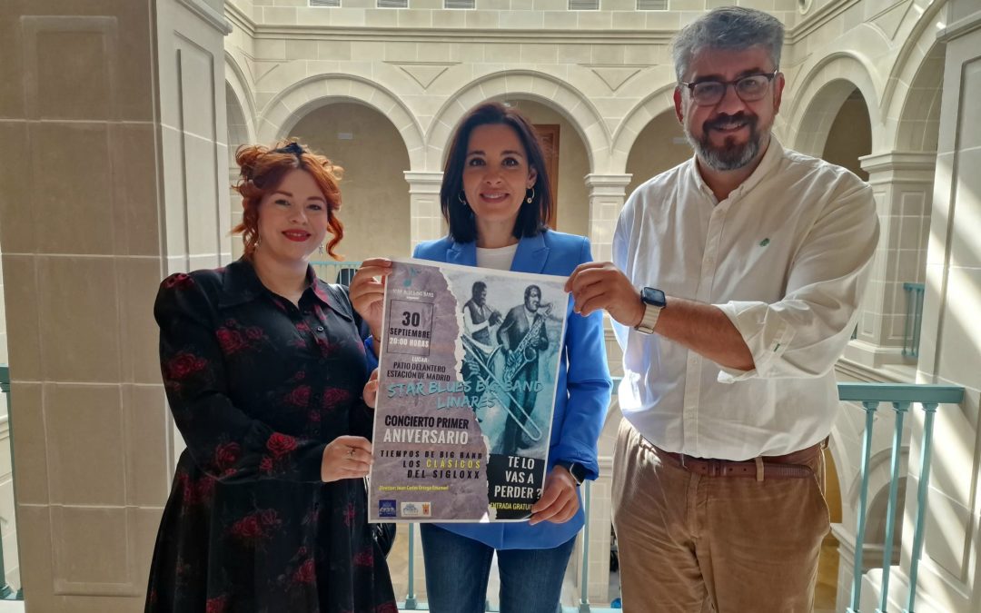 La Estación de Madrid acogerá el 30 de septiembre el concierto de la ‘Star Blues Big Band Linares’