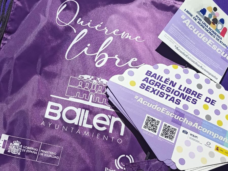 El Ayuntamiento de Bailén impulsa la campaña “Quiéreme libre” contra las agresiones sexuales durante la Romería