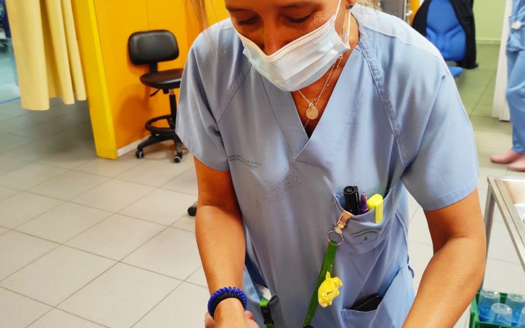 Enfermeras del Hospital de Linares participan en el reconocimiento al equipo START