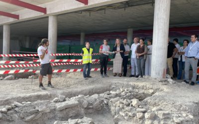 Salud concluye trabajos de limpieza para comenzar a poner en valor los restos arqueológicos del Centro de Salud del Bulevar