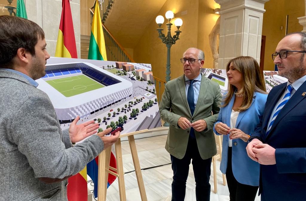 Jesús Estrella avala la remodelación de Linarejos como un proyecto transformador de la ciudad de Linares