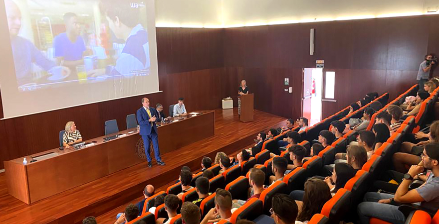 La Universidad de Jaén celebra sus Jornadas de Bienvenida a Estudiantes de Nuevo Ingreso del curso 2023-2024 en el Campus de Linares