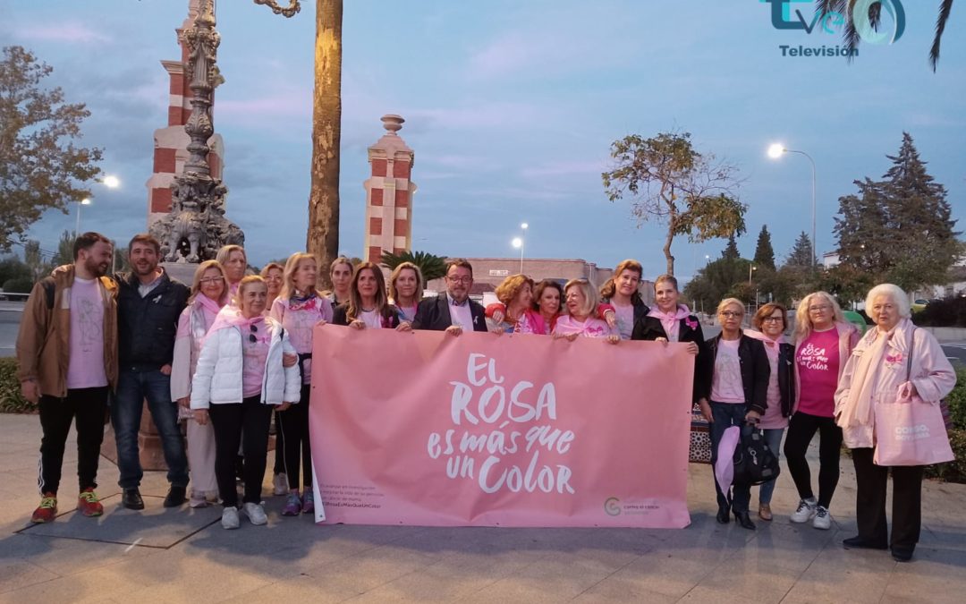 Linares sale a la calle en apoyo a la lucha contra el cáncer