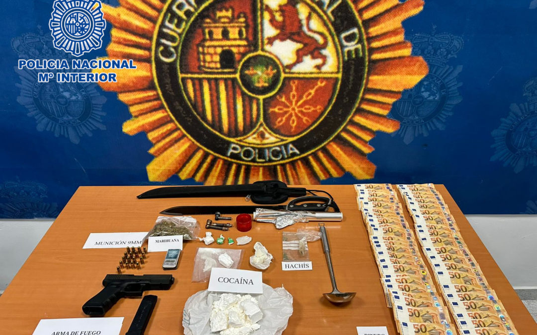 La Policía Nacional desactiva dos puntos de venta de droga en Jaén