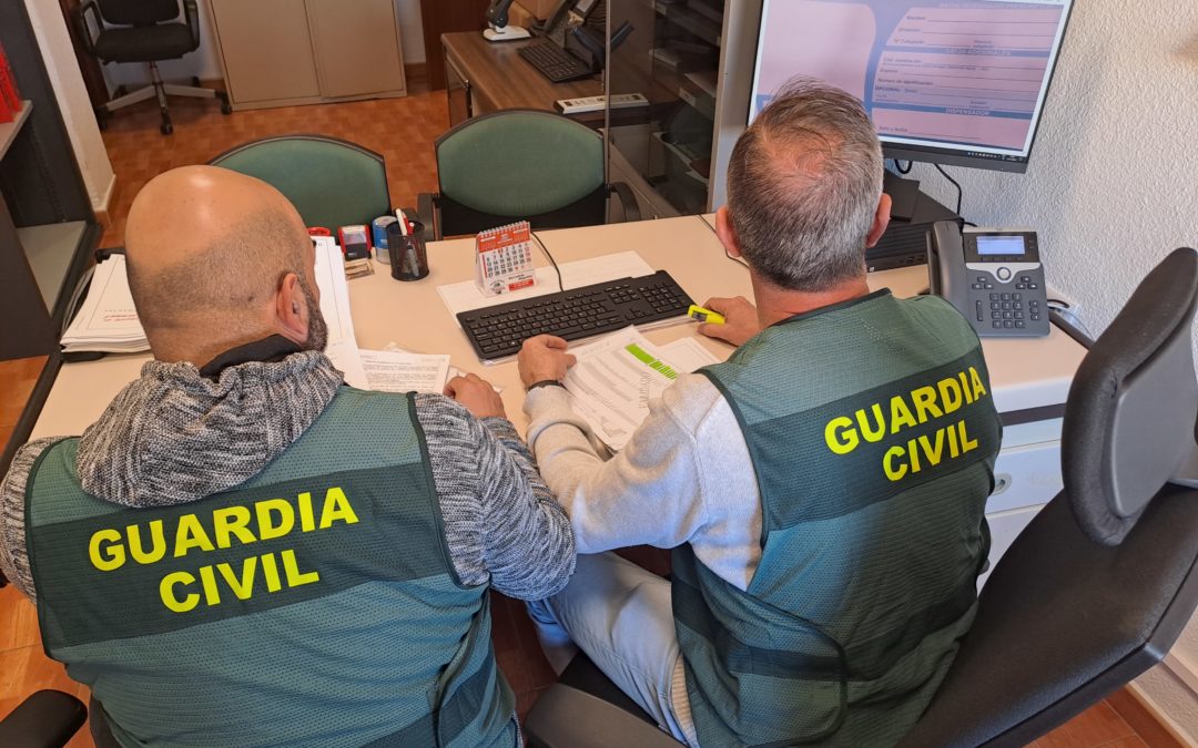 La Guardia Civil en el marco de la Operación “Falsanova”