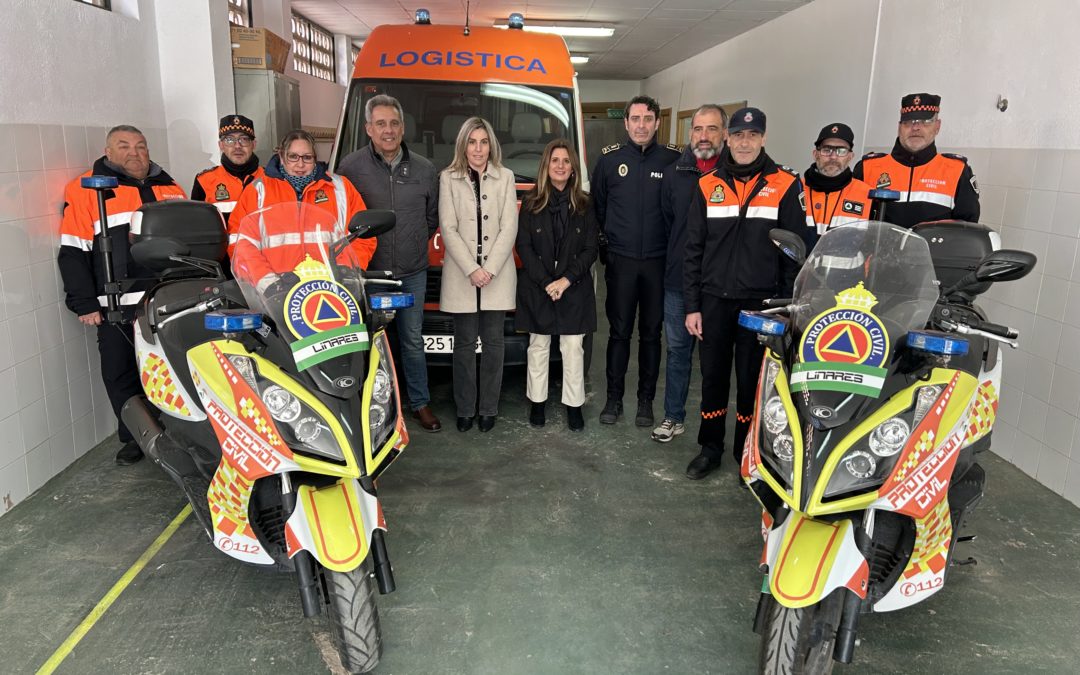 El Ayuntamiento de Linares dota de dos motocicletas a Protección Civil