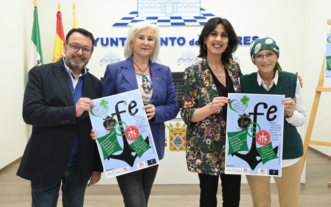 Muñoz destaca el compromiso solidario del concierto que ofrecerán la Coral Mamá Margarita y la Banda Escuela de la AML 1875 este domingo