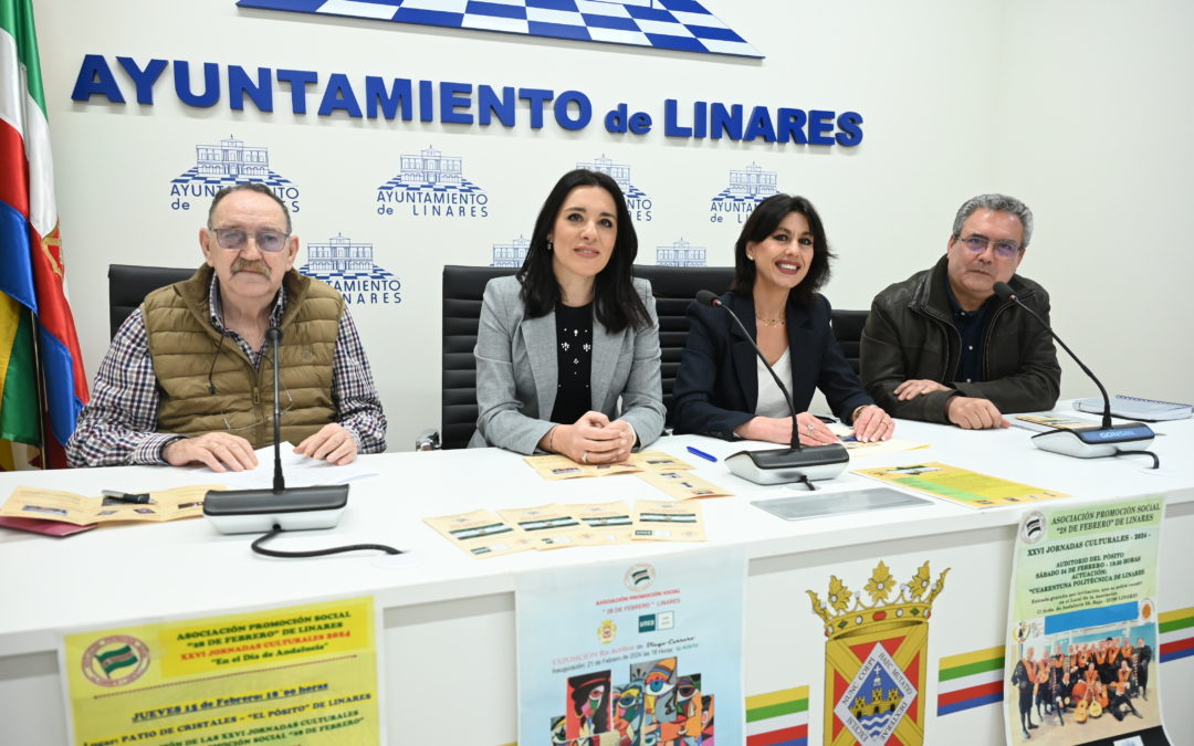 El Ayuntamiento destaca la apuesta por la cultura de la Asociación Promoción Social 28 de Febrero con sus XXVI Jornadas ‘En el Día de Andalucía’