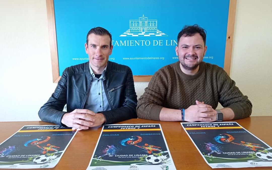 Deportes respalda la celebración en Linares de un Campeonato Nacional de Fútbol 7 de Policías y Bomberos