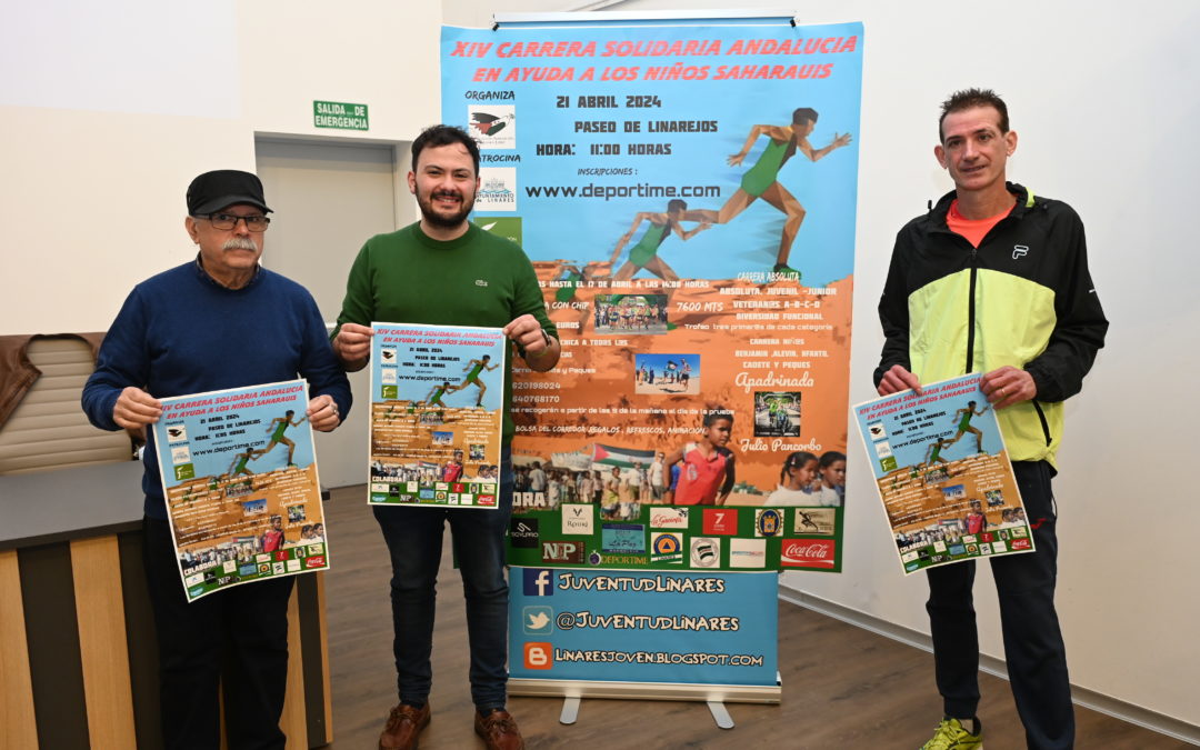 Presentación de la Carrera Solidaria Andalucía en Ayuda a los Niños Saharauis 2024