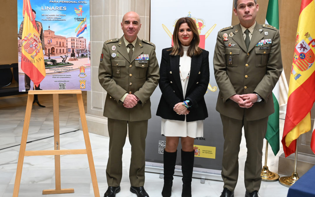 Linares acogerá el próximo 20 de abril una Jura de Bandera para personal civil