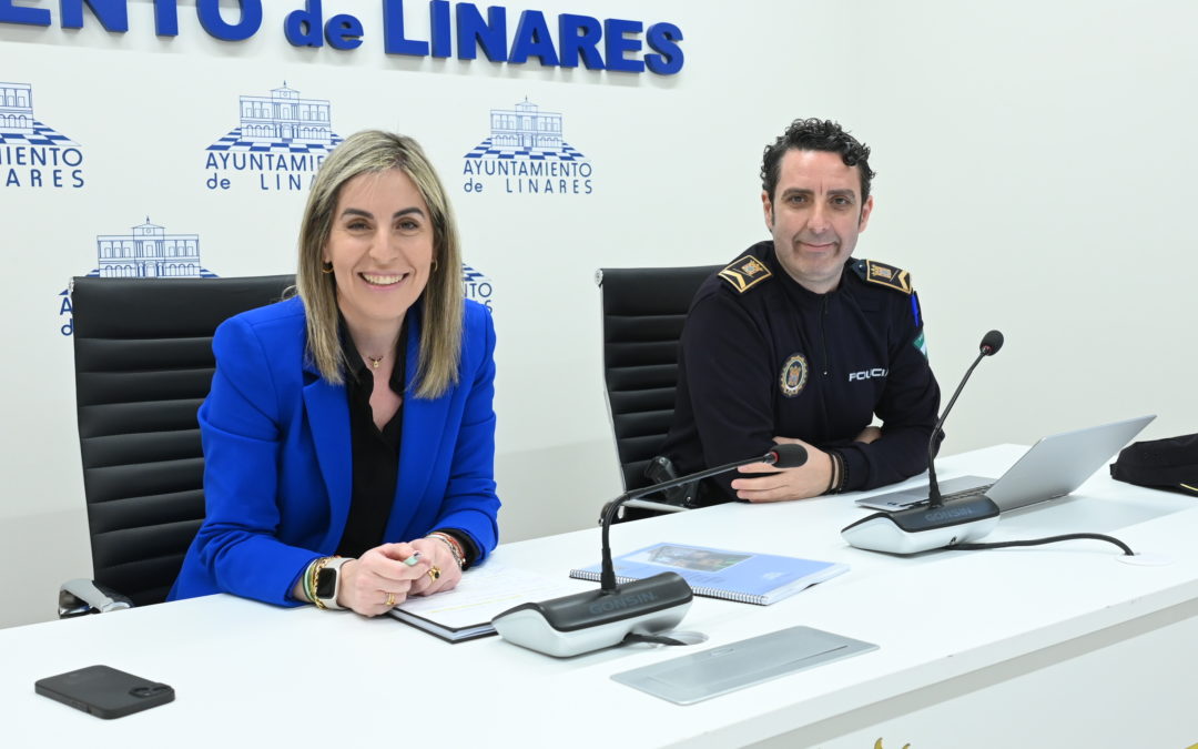 La Policía Local de Linares despliega el Plan de Movilidad y Tráfico para garantizar la seguridad de la población durante la Semana Santa