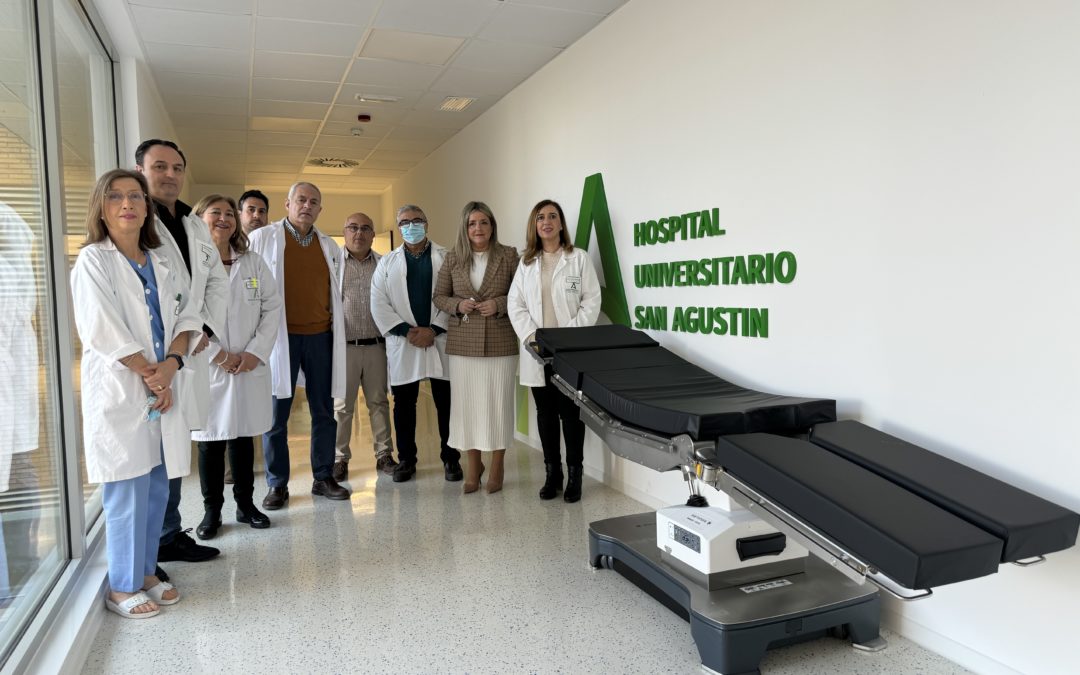 El Hospital de Linares incorpora cinco nuevas mesas quirúrgicas de altas prestaciones