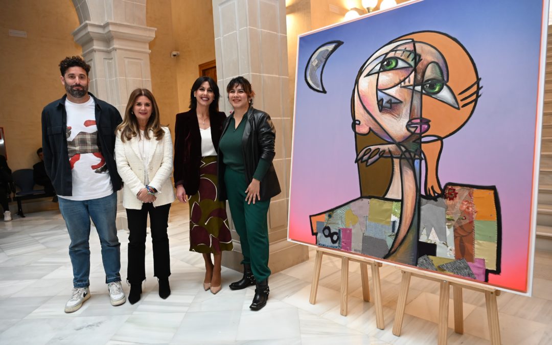 Presentada la obra pictórica de ‘Belin’ y ‘Flaxtl’ para reivindicar la igualdad de las mujeres en el mundo del arte