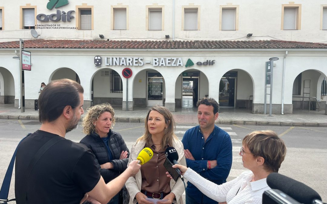 La Diputada Ana Cobo detalla la inversión de 3,4 millones prevista para la renovación de la estación de Linares-Baeza