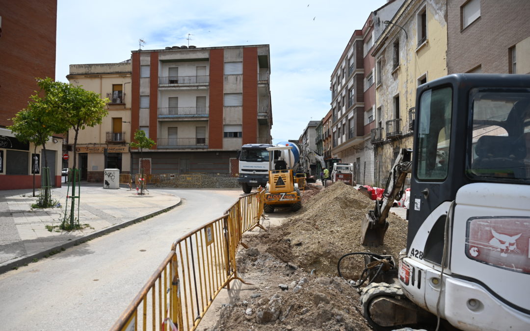 Reordenación del tráfico en el entorno de la calle Bailén y el Parque de Bomberos por las obras de renovación de la infraestructura hidráulica