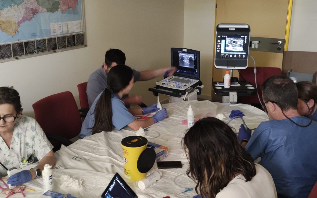 El Hospital de Linares organiza un curso de formación sobre inserción de catéter venoso