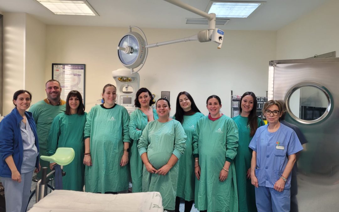 El Hospital de Linares organiza visitas guiadas a paritorios paraembarazadas