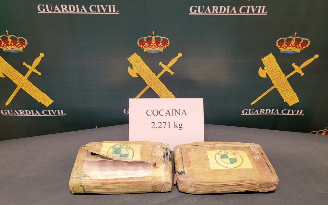 La Guardia Civil ha detenido  en Jaén al presunto autor de un delito de tráfico de drogas