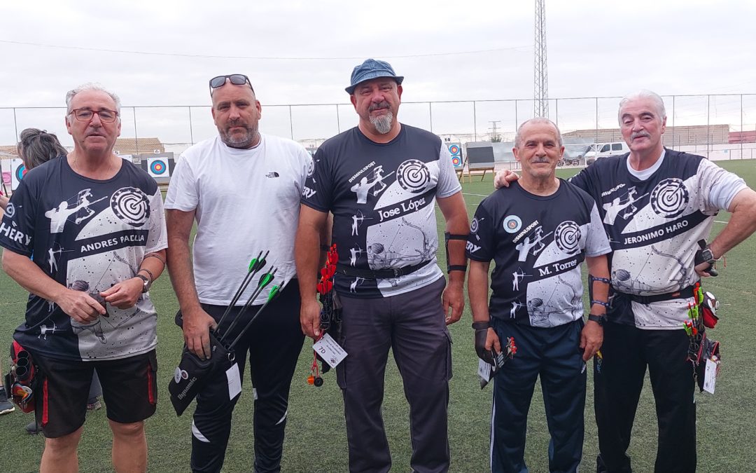 El CD Disminusport de Tiro con Arco consigue el Podium en el Torneo de Aceite de Villagordo