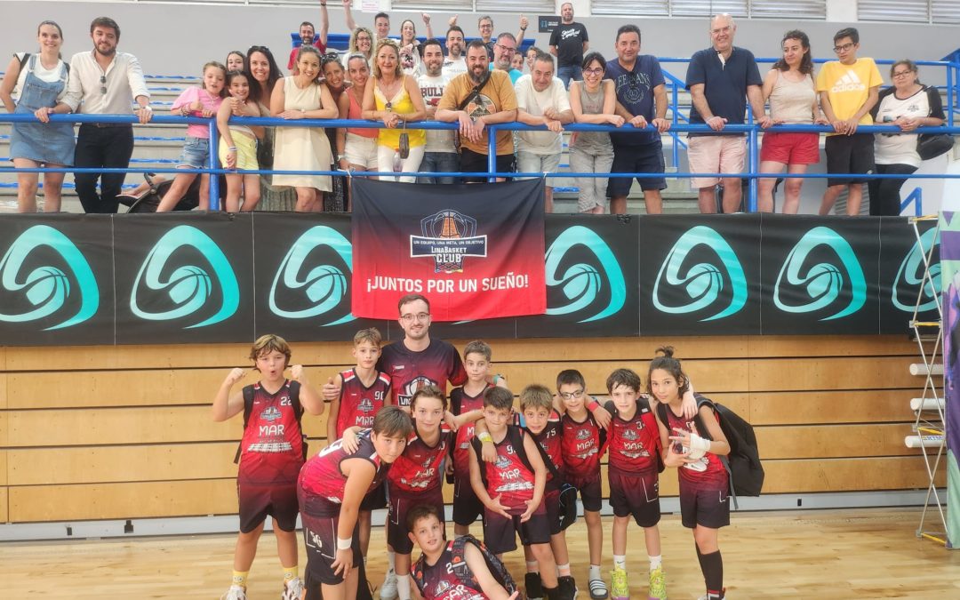 El Mar Fotovoltaikas Linabasket club  llega a su fin en la Copa de Andalucia de Premini Masculino.