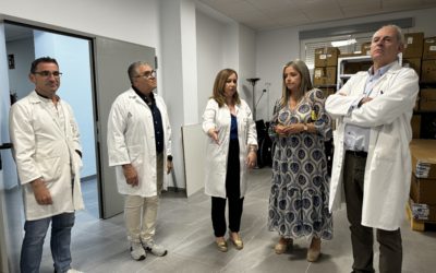 El Hospital de Linares ayuda a crear un almacén para tránsito.